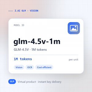 GLM-4.5V · 1M tokens