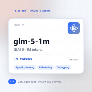 GLM-5 · 1M tokens
