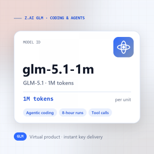GLM-5.1 · 1M tokens