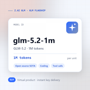 GLM-5.2 · 1M tokens