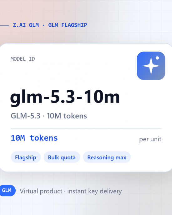 GLM-5.3 · 10M tokens