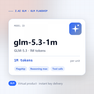 GLM-5.3 · 1M tokens
