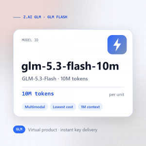 GLM-5.3-Flash · 10M tokens