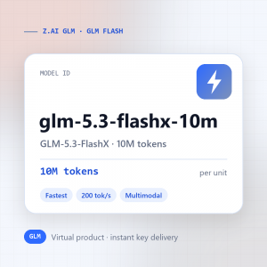 GLM-5.3-FlashX · 10M tokens